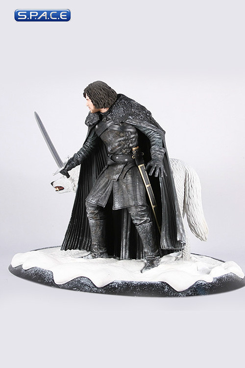 Jon Snow & Ghost Statue (Game of Thrones)