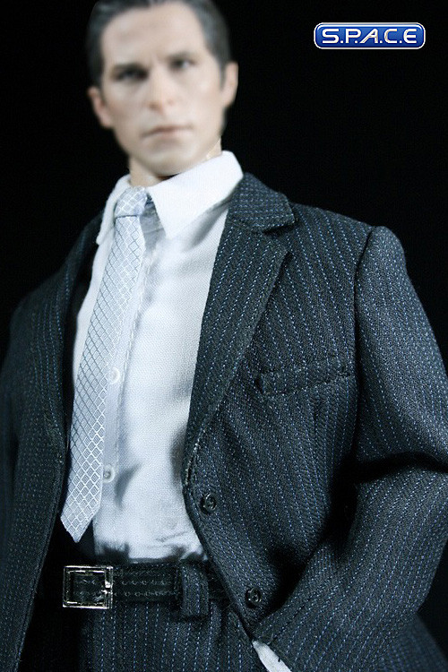 1/6 Scale Men's Suit Set B (Blue Striped)