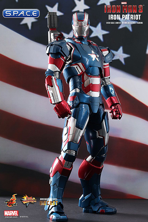 1/6 Scale Iron Patriot MMS Diecast Series (Iron Man 3)
