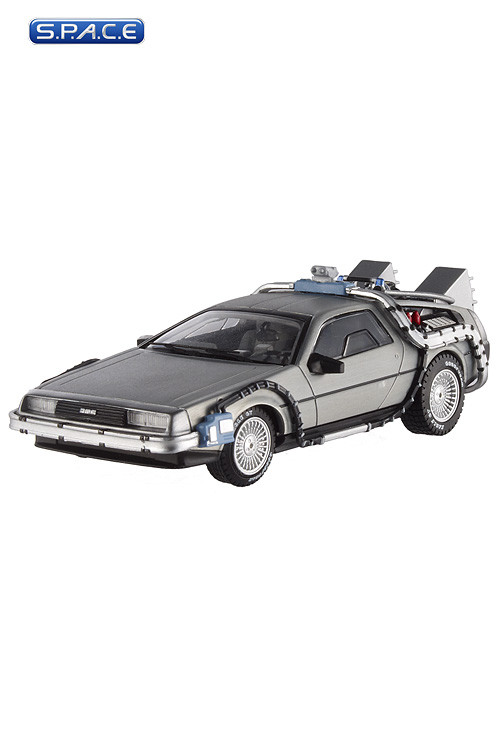 1:43 Time Machine Die Cast Hot Wheels Elite (Back to the Future)