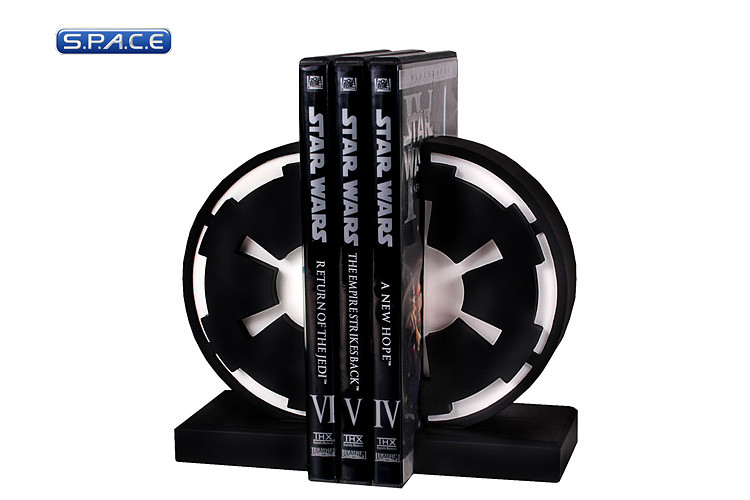 Imperial Emblem Bookends (Star Wars)
