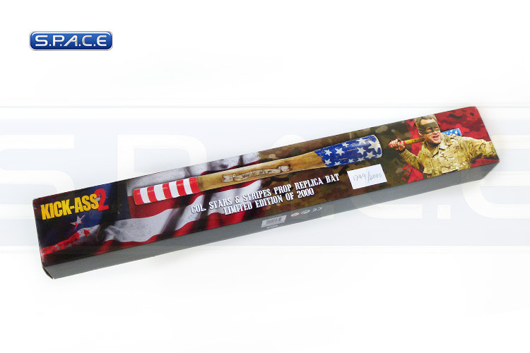 Col. Stars & Stripes Bat Prop Replica SDCC 2013 Exclusive (Kick-Ass 2)