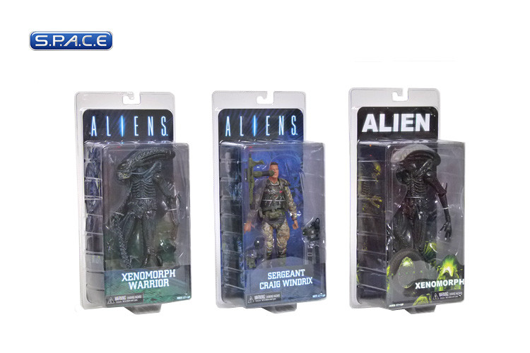 3er Komplettsatz: Aliens Series 2 (Aliens)