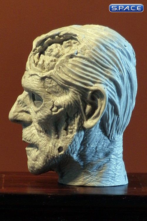 1/6 Scale Zombie Head Roger (unpainted)