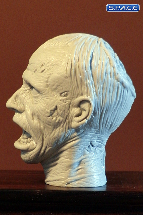 1/6 Scale Zombie Head Scott (unpainted)