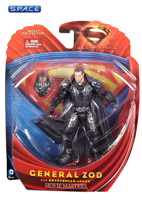 Movie Masters General Zod with Kryptonian Armor (Man of Steel)