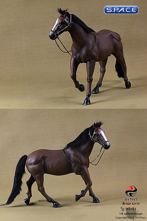 1/6 Scale Brown Horse (China Series)