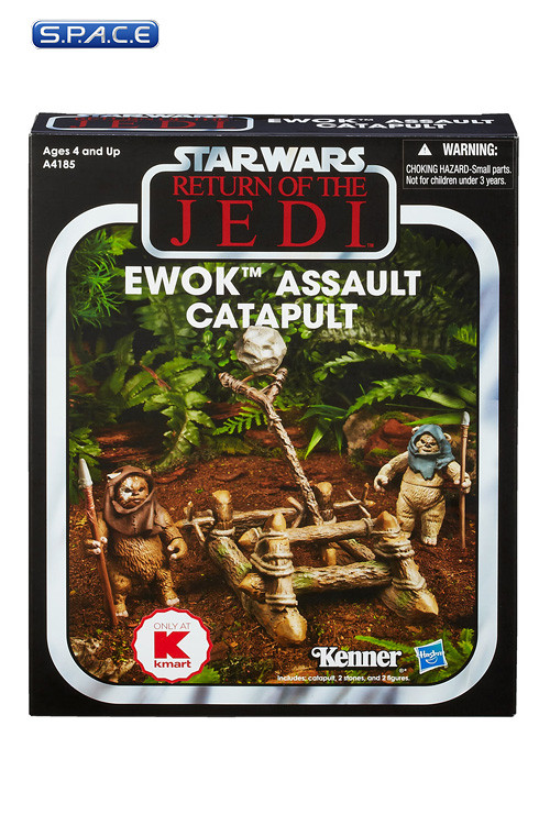 Ewok Assault Catapult Pack Exclusive (Star Wars Vintage Collection)