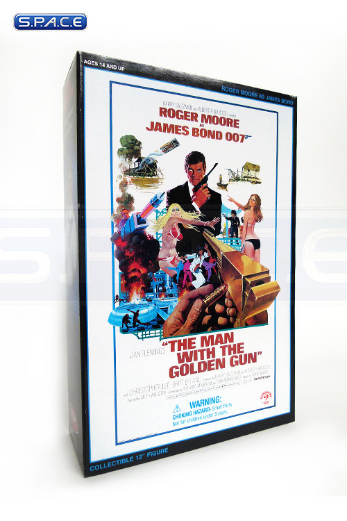 12 Roger Moore as James Bond (The Man with the golden gun)
