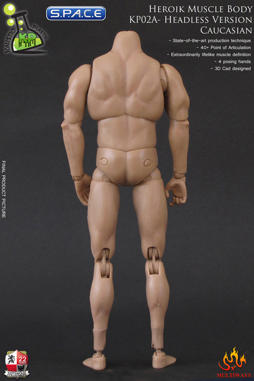1/6 Scale Heroic Muscle Body - Headless Version KP02A
