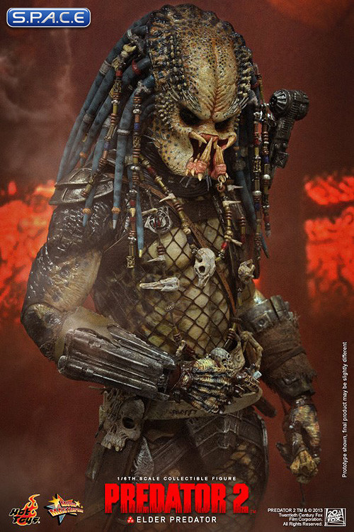 1/6 Scale Elder Predator Movie Masterpiece MMS233 (Predator 2)
