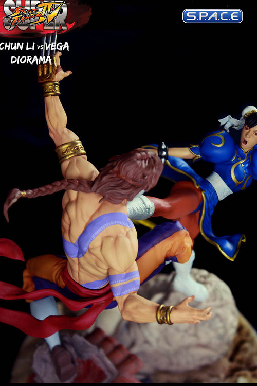 Chun Li vs. Vega Diorama (Street Fighter 4)