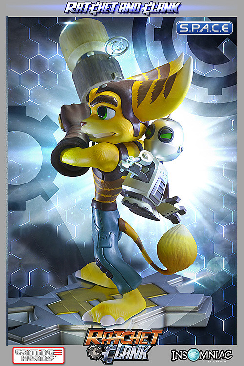 Ratchet & Clank Statue (Playstation Allstars)