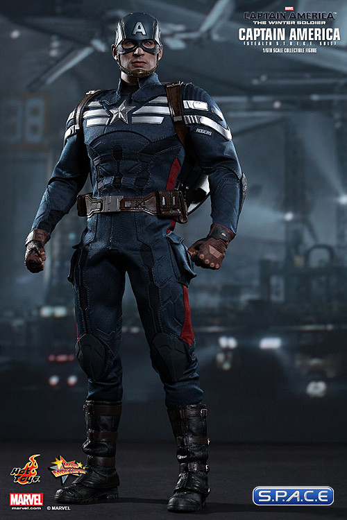 1/6 Scale Captain America - Stealth S.T.R.I.K.E. Suit Movie Masterpiece MMS242 (Captain America - The Winter Soldier)