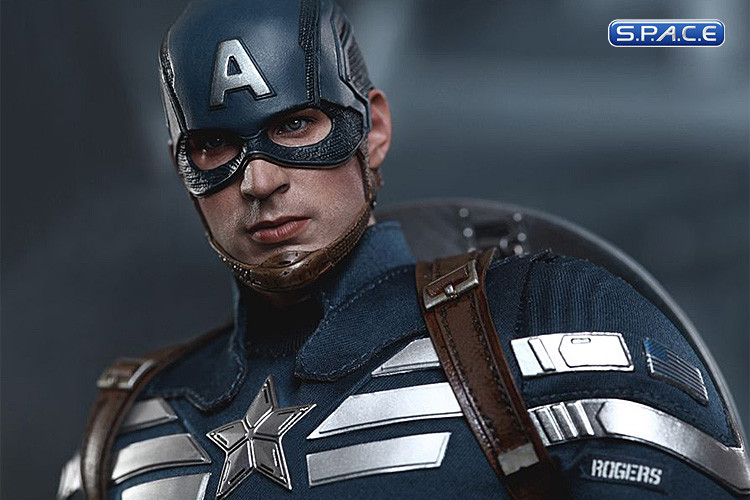 1/6 Scale Captain America - Stealth S.T.R.I.K.E. Suit Movie Masterpiece MMS242 (Captain America - The Winter Soldier)