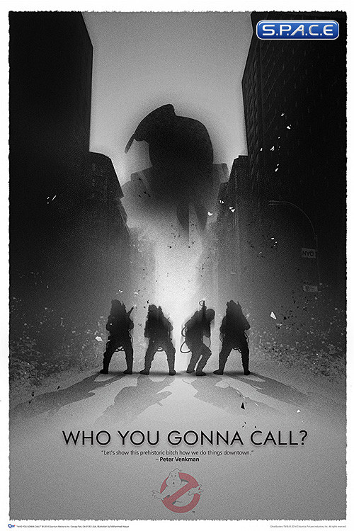 Ghostbusters "Who You Gonna Call" Poster (Ghostbusters)