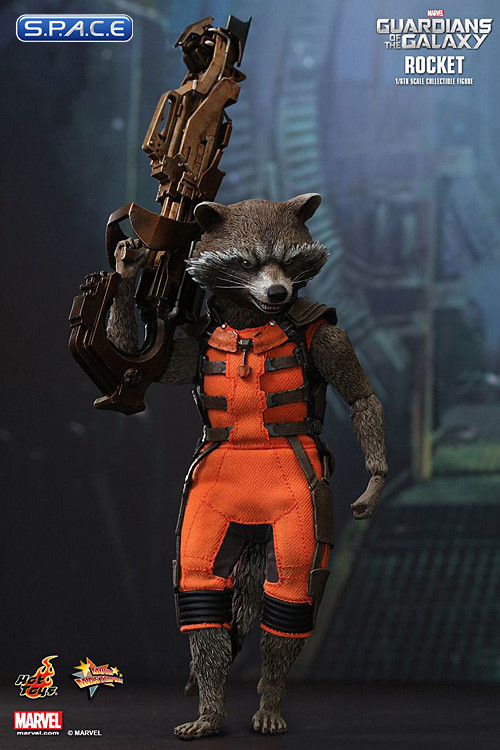 1/6 Scale Rocket Raccoon Movie Masterpiece MMS252 (Guardians of the Galaxy)