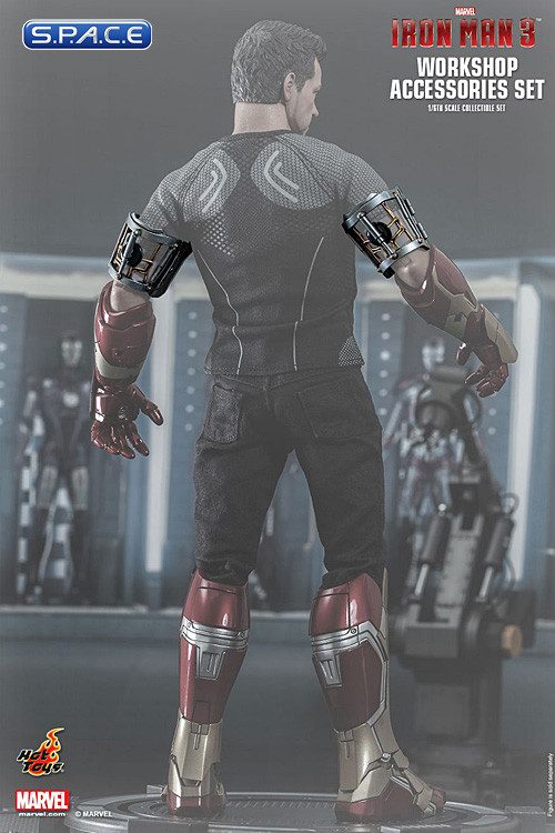 1/6 Scale Workshop Accessories Set (Iron Man 3)