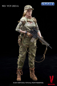 1/6 Scale Female Shooter (CP Camouflage)