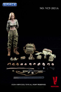 1/6 Scale Female Shooter (CP Camouflage)