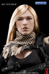 1/6 Scale Female Shooter (Black)