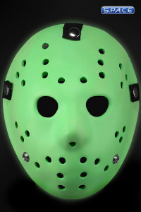 1:1 Glow in the Dark Jason Mask life-size Prop Replica - 1989 Video Game Appearance (Friday the 13th)