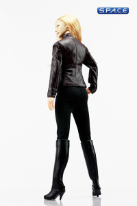 1/6 Scale Modern Women Leather Dress Suit (brown Jacket)