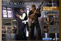 1/6 Scale Han Solo and Chewbacca Movie Masterpiece Set MMS263 (Star Wars)