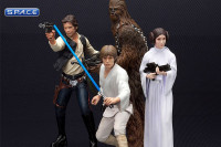 1/10 Scale Luke Skywalker & Leia 2-Pack ARTFX+ (Star Wars)