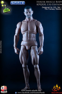 1/6 Scale Heroik Muscle Body - Limited Edition (with head - tanned color)