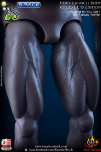 1/6 Scale Heroik Muscle Body - Limited Edition (with head - tanned color)