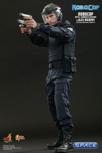 1/6 Scale battle-damaged RoboCop & Alex Murphy Movie Masterpiece Set (RoboCop)