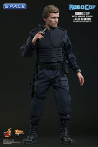 1/6 Scale battle-damaged RoboCop & Alex Murphy Movie Masterpiece Set (RoboCop)