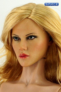 1/6 Scale Black Widow Head (blonde long hair)