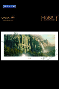 The Front Gate to Erebor Art Print (The Hobbit)