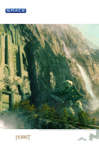 The Front Gate to Erebor Art Print (The Hobbit)