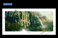 The Front Gate to Erebor Art Print (The Hobbit)