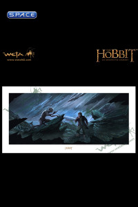 Riddles in the Dark Art Print (The Hobbit)