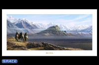 Sunrise upon Edoras Art Print (Lord of the Rings)