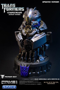 Starscream Bust - scream Version (Transformers)