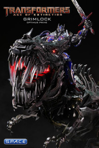 Grimlock with Optimus Statue Museum Masterline Series (Transformers: Age of Extinction)