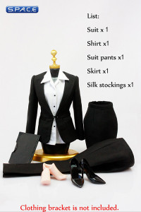 1/6 Scale Office Lady Suit 2.0 Set black (Suit of Style Series)