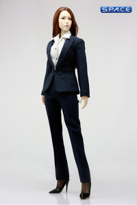 1/6 Scale Office Lady Suit 2.0 Set blue (Suit of Style Series)