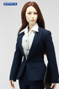 1/6 Scale Office Lady Suit 2.0 Set blue (Suit of Style Series)