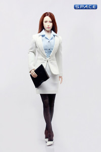 1/6 Scale Office Lady Suit 2.0 Set white (Suit of Style Series)