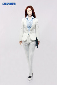 1/6 Scale Office Lady Suit 2.0 Set white (Suit of Style Series)