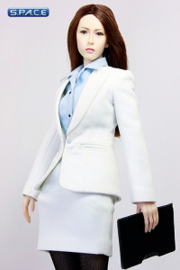 1/6 Scale Office Lady Suit 2.0 Set white (Suit of Style Series)