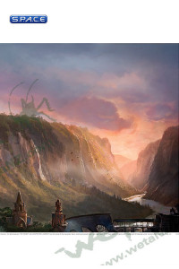 Dawn Counsel at Rivendell Art Print (The Hobbit)