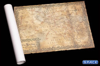 Map of the Shire - Parchment Art Print (The Hobbit)