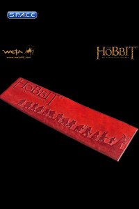 Thorins Company Leather Bookmark (The Hobbit)